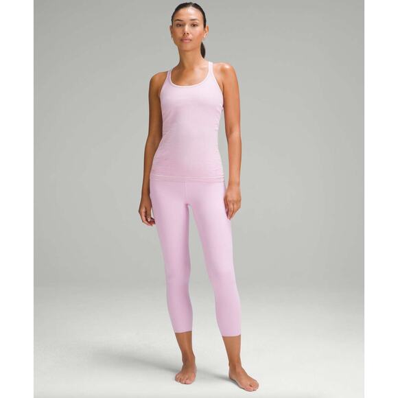 LULULEMON Align High-Rise Crop 21" Vitapink Pink Sz 10 {3S42} - Picture 2 of 6